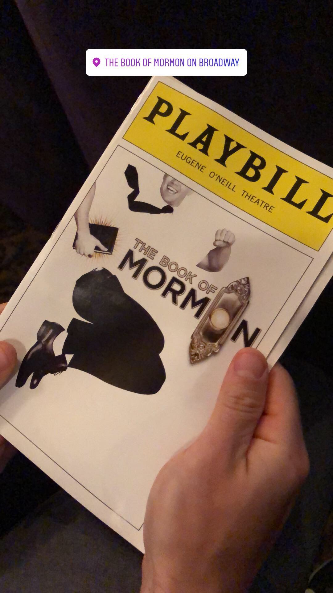 Book of Mormon Playbill